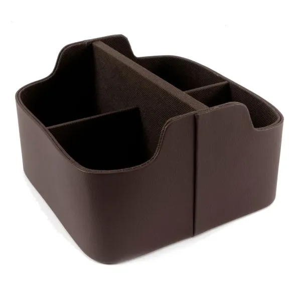 organizador portamandos marron