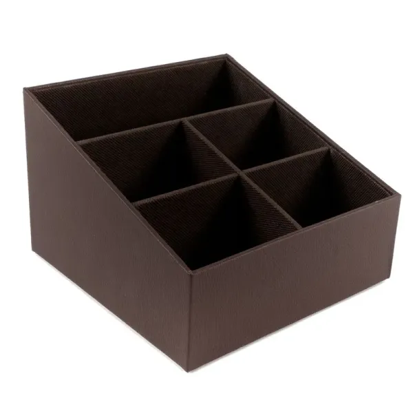 organizador pormandos marron