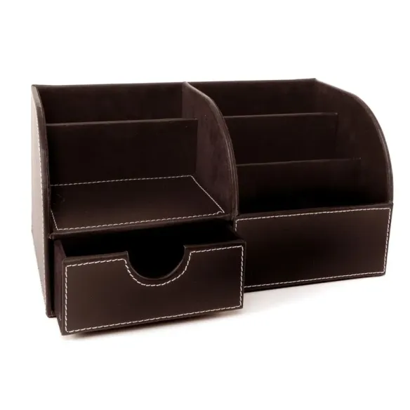 organizador portamandos marron