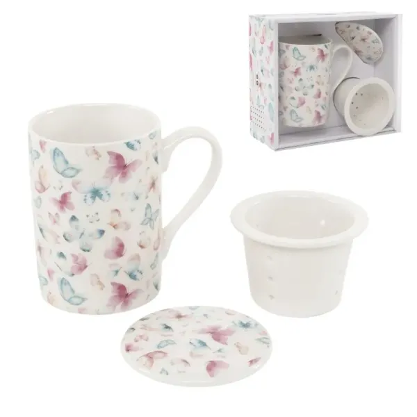 tisana filtro ceramica mariposas 295 ml
