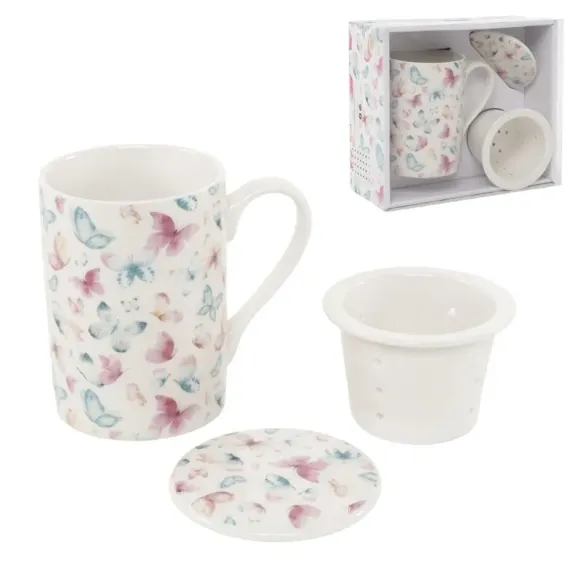 tisana filtro ceramica mariposas 295 ml