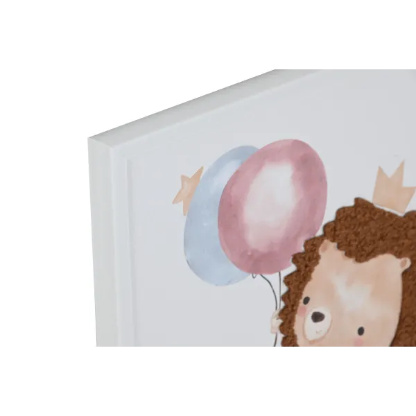 cuadro lienzo animal con tela 2