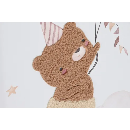 cuadro lienzo animal con tela