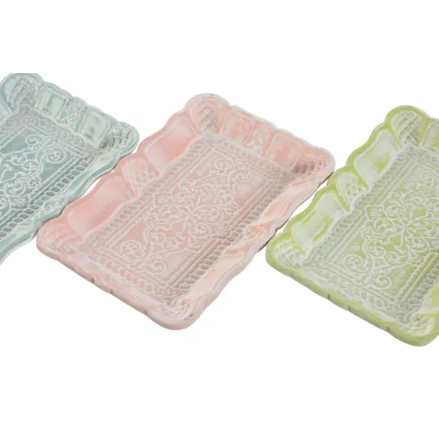 bandeja decoracion mdf decape colores