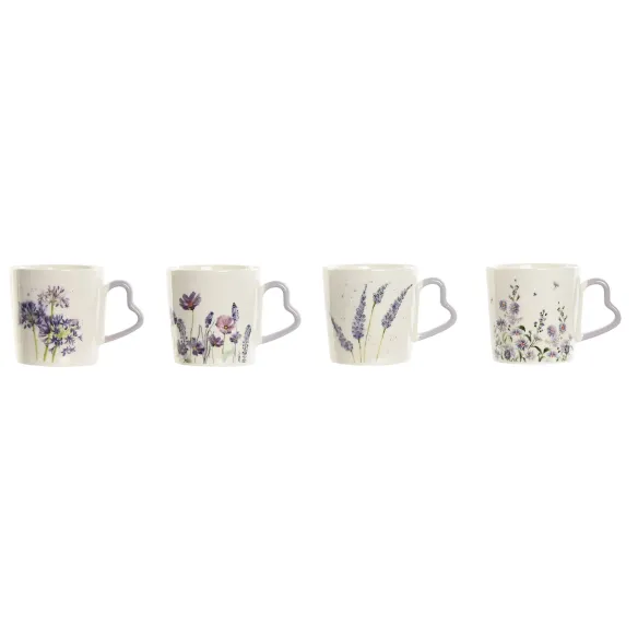 mug lavanda flores 400 ml
