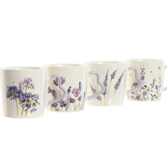 mug lavanda flores 400 ml