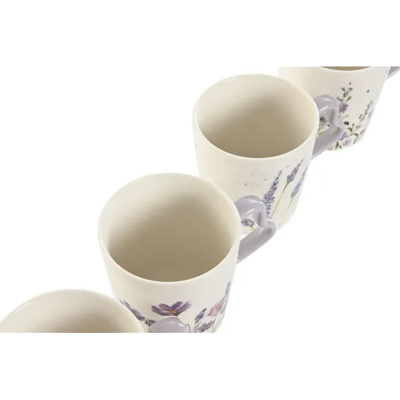 mug lavanda flores 400 ml