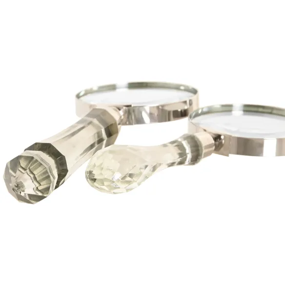 lupa mano cristal aunmento