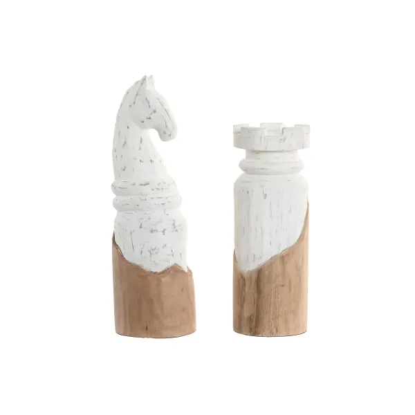 figura ajedrez tallado mango