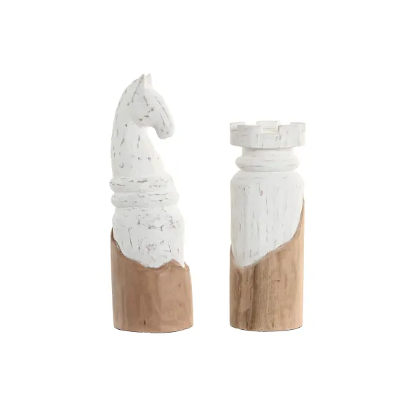 figura ajedrez tallado mango