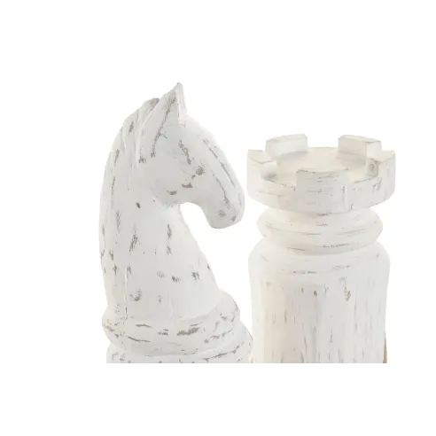 figura ajedrez tallado mango