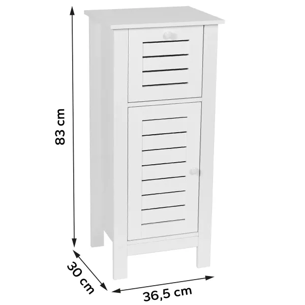 armario bajo cajon y puerta santorin 2