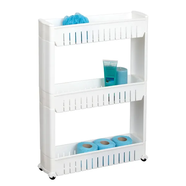 mueble plastico tres niveles estrecho