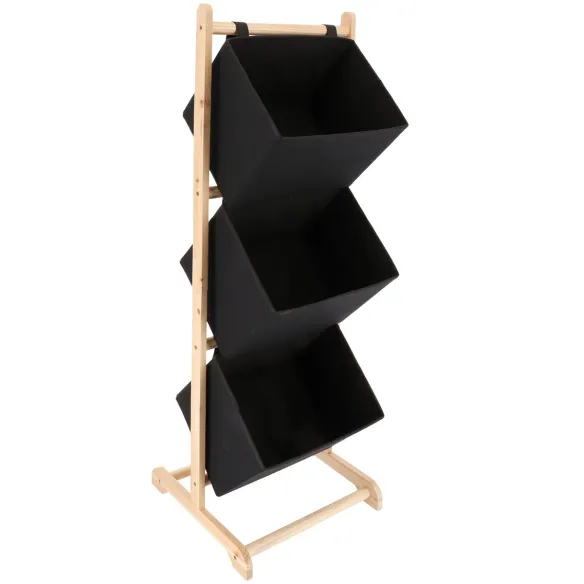 mueble tres cestas abeto poliester