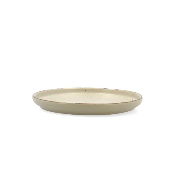plato postre duna verde ceramico 2