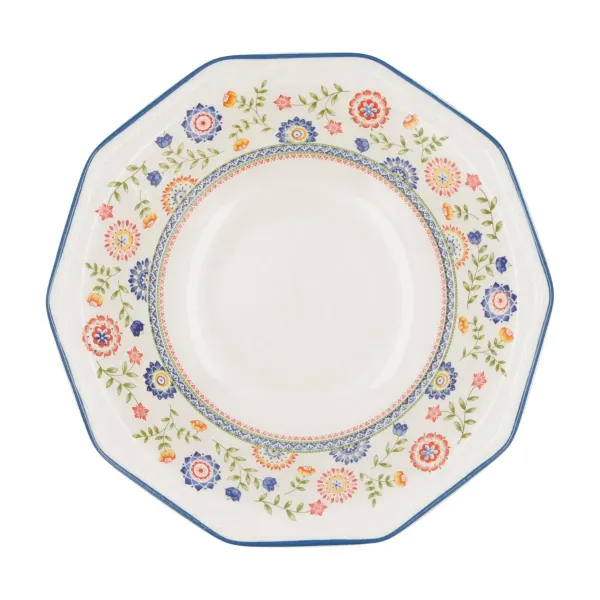 ensaladera ceramica bengal flores 2