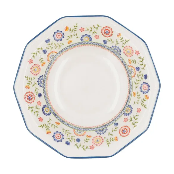 ensaladera ceramica bengal flores